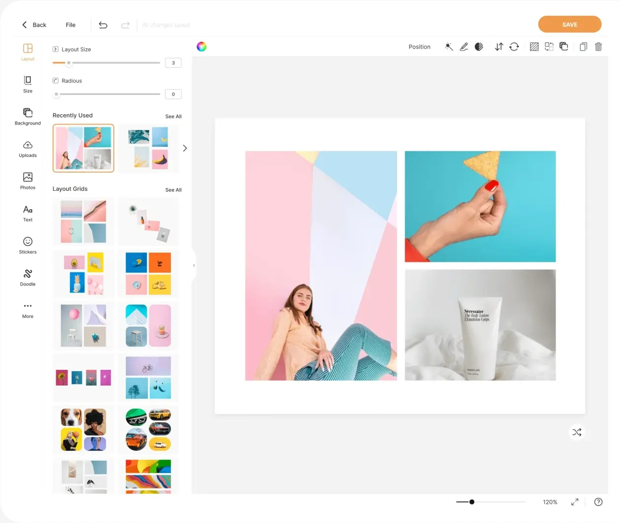 PhotoJoiner collage maker editor